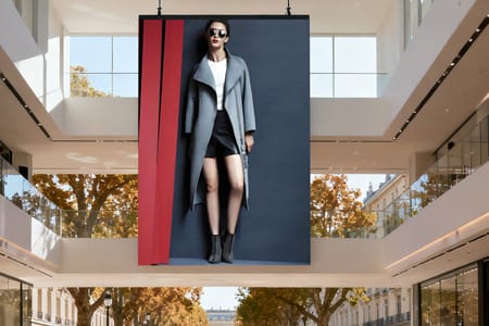 IN-D Series Indoor LED Wall - Shopping Mall Application