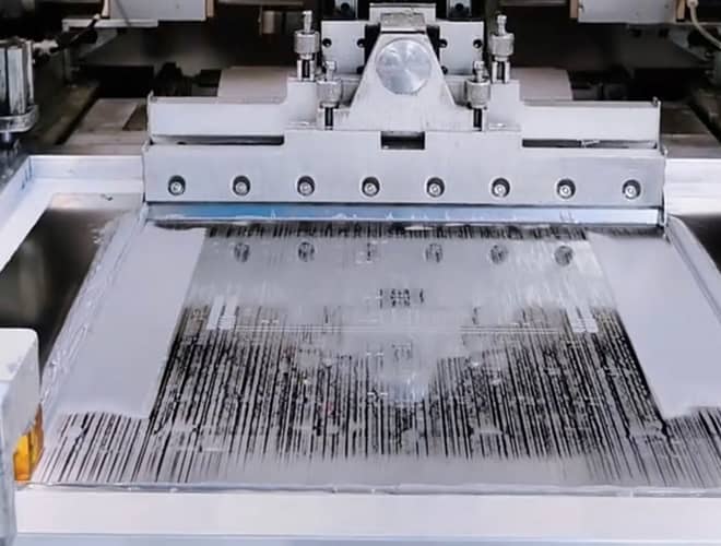 Lötenpaste drucken