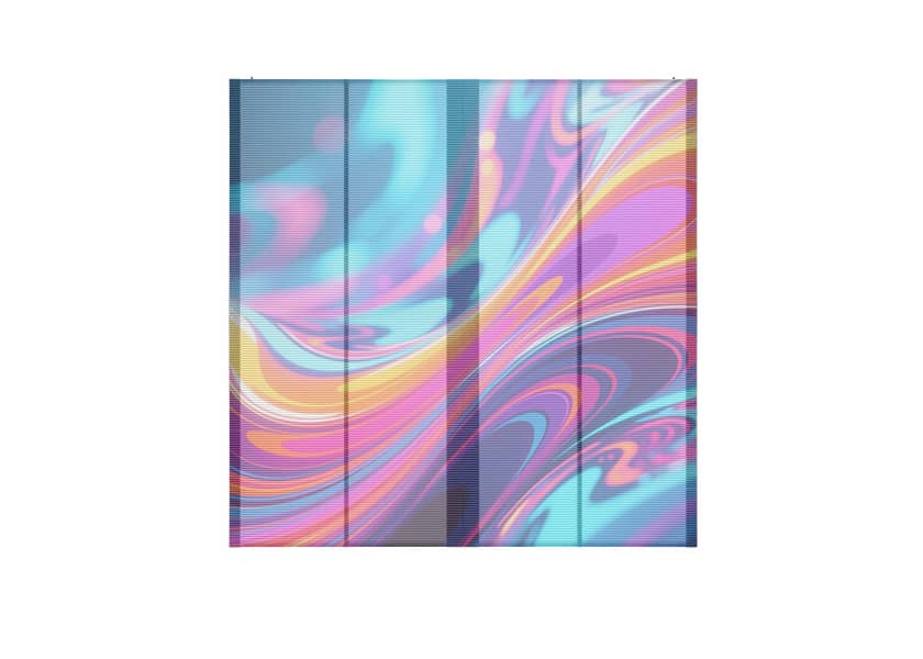 Serie IN-F Pantalla LED Transparente Interior - Pantalla LED Personalizable