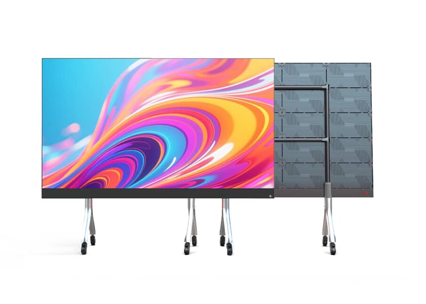 AL-A Series COB fine pitch LED display side view mobile bracket