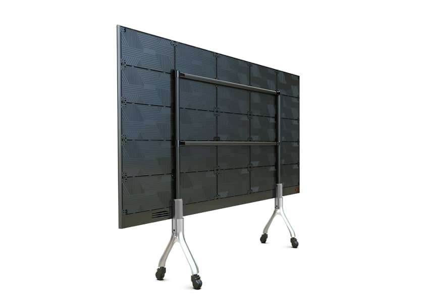 AL-A Series all-in-one LED display installation detail wall mount option