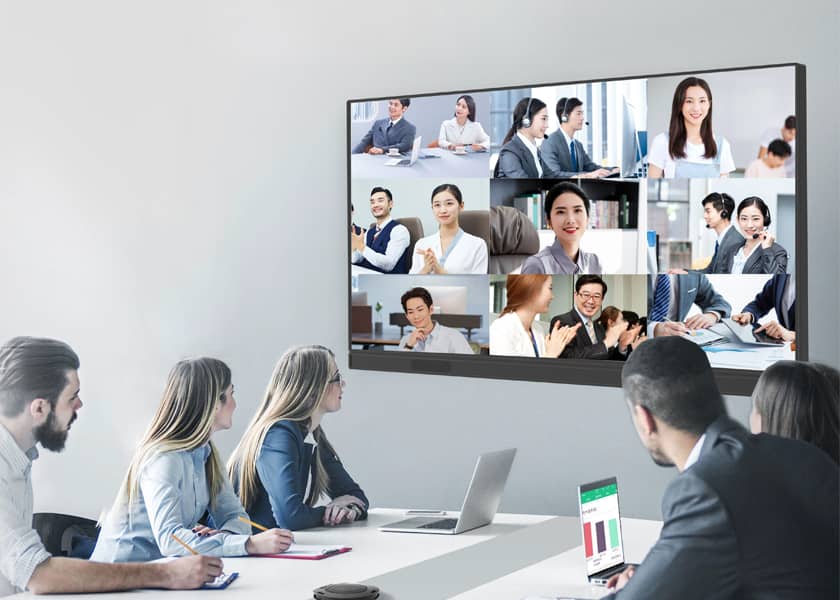 All-in-One COB LED Display - Conference Room Application