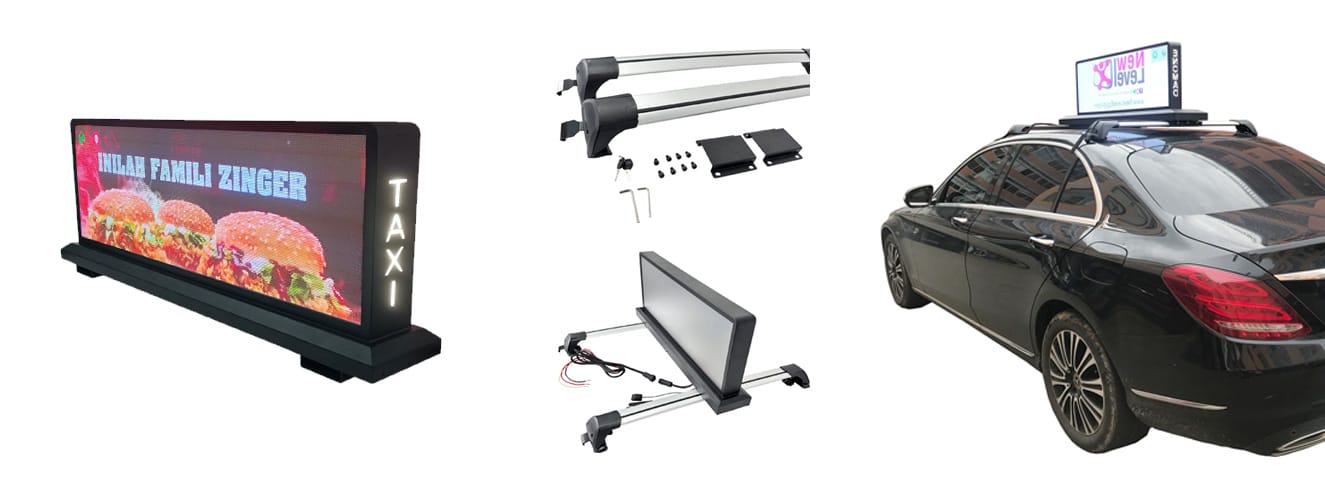 Taxi Roof Display Installation Bracket System