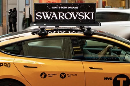 Fleet management taxi screen