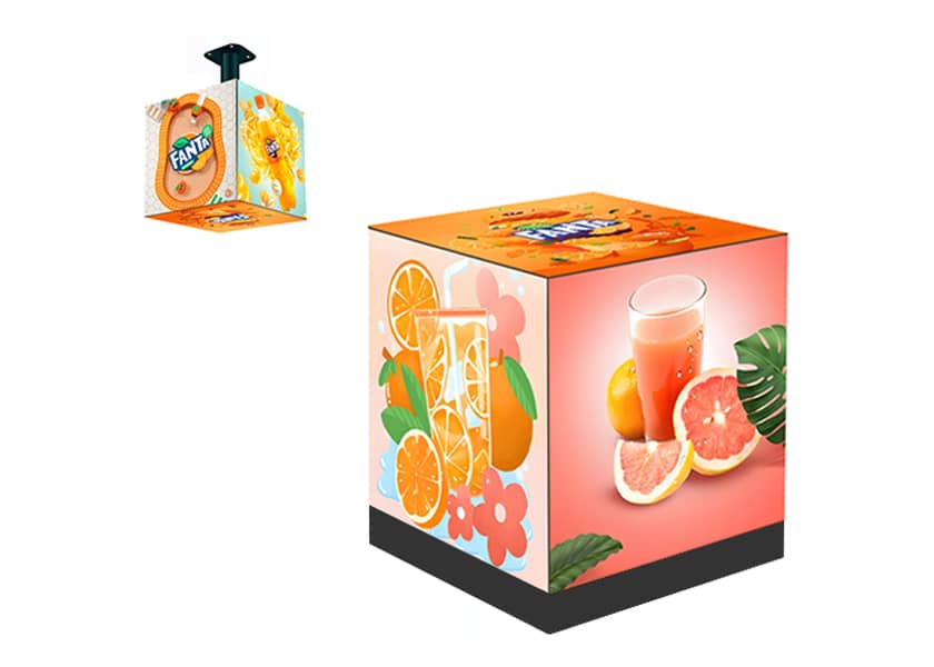 CR-A Series Rubik's Cube LED Display - Custom Shaped Screen Manufacturer