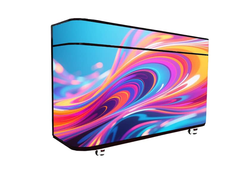 CR-E Series Built-in Table LED Screen - Custom Creative Display Solution