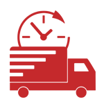 On Time Delivery Icon