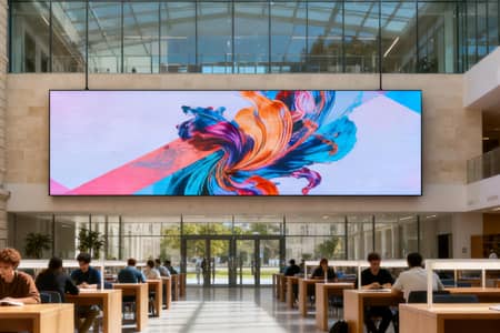 Lobby Digital Signage Application