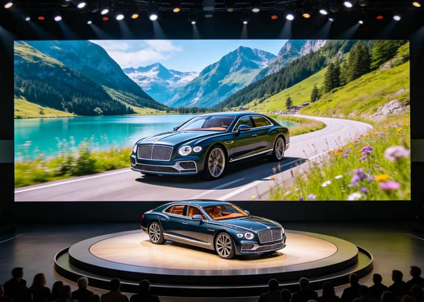 IN-E Series COB fine pitch LED installation example control room video wall