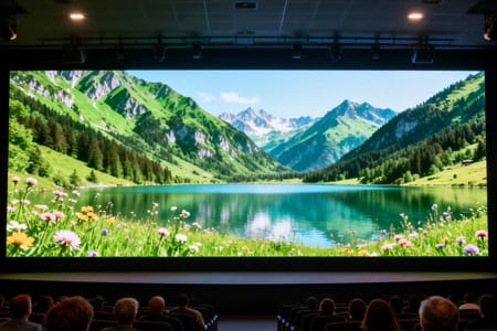 IN-H Series COB LED Screen - Conference Room Application
