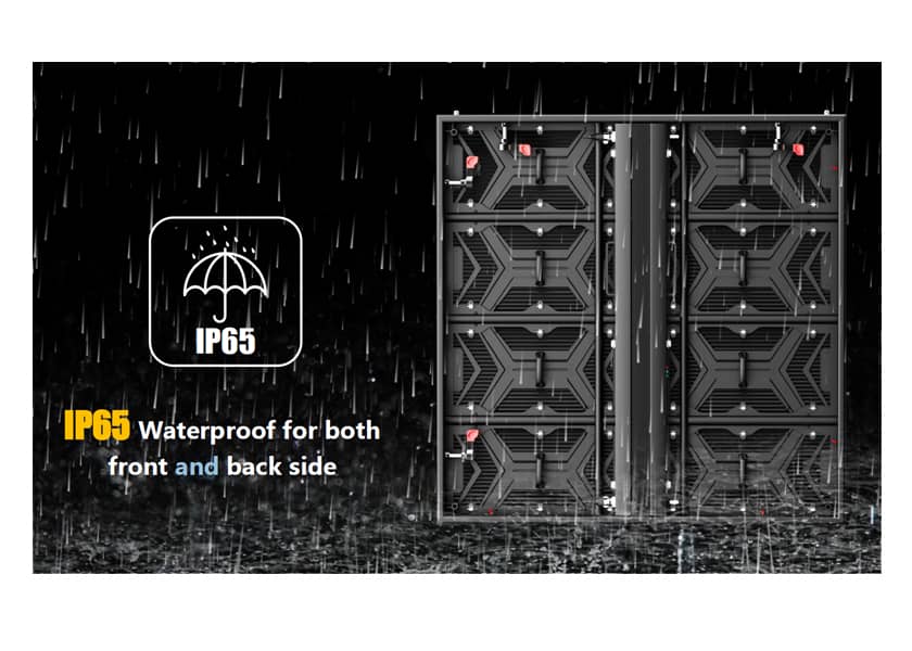 IP65 Waterproof Outdoor LED Screen - Weather Protection