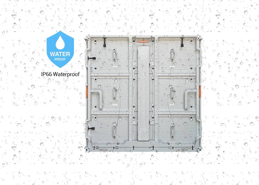 OU-B Series IP66 Waterproof Outdoor LED Screen - Weather Protection