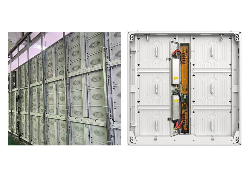 OU-C Series Outdoor LED Cabinet - Layout Diagram