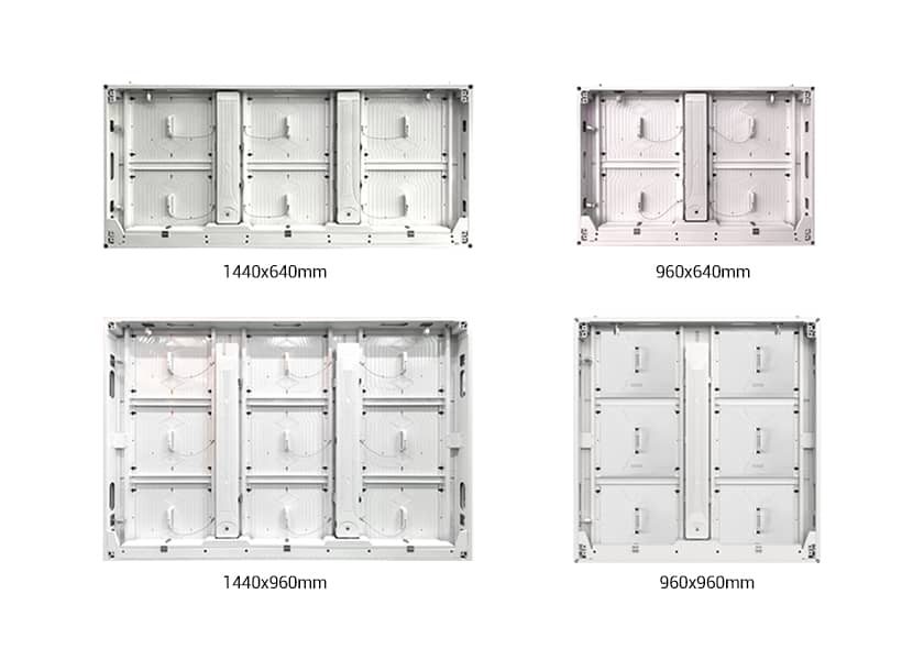 OU-C Series Multiple Cabinet Sizes - 960x960mm, 960x640mm Options