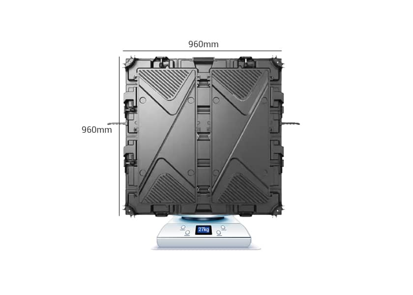 OU-D Series Outdoor LED Display - Ultra-Light 27kg Die-Cast Cabinet
