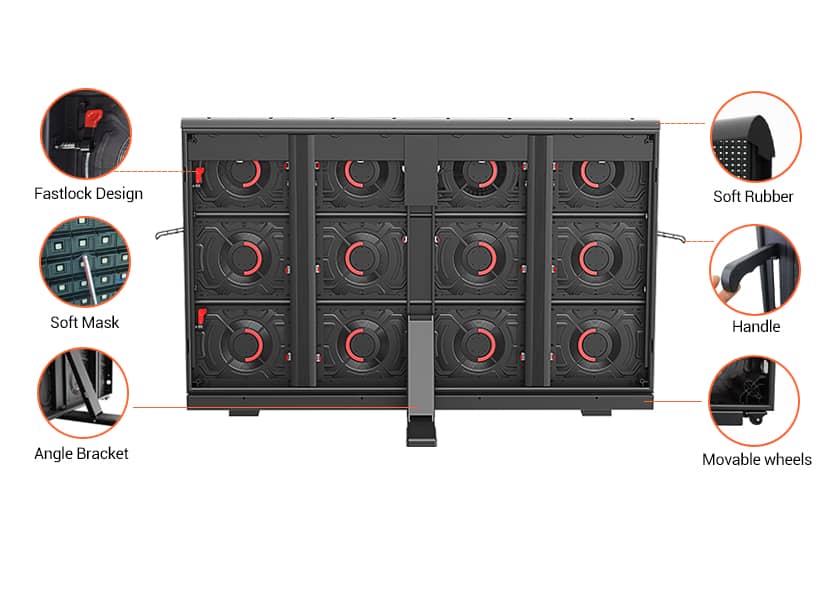 OU-E Series Outdoor LED Display - 4-Layer Physical Protection System