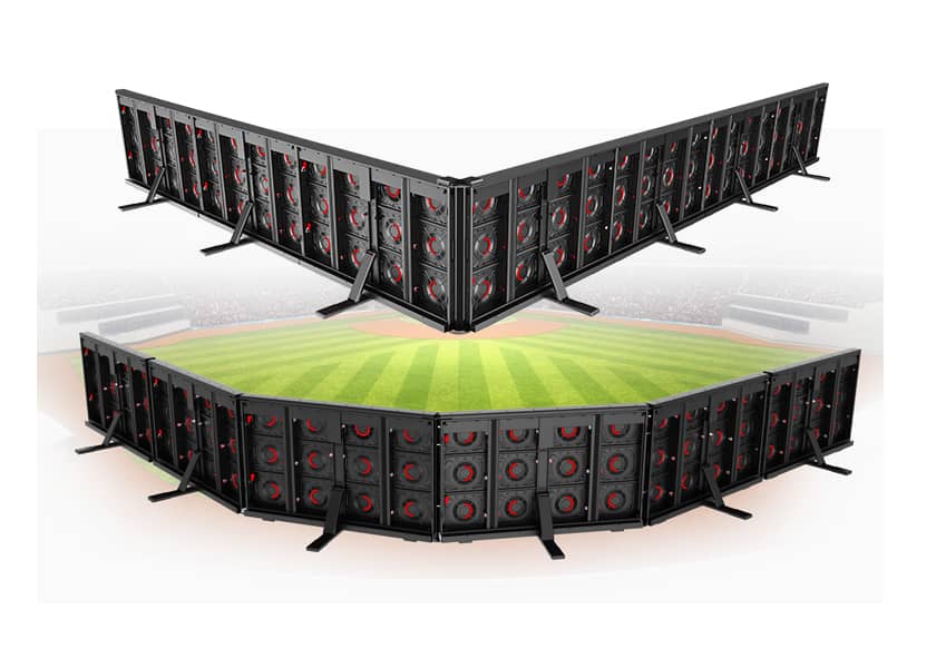 OU-E Series Outdoor LED Display - Adjustable Placement 90° to 180°