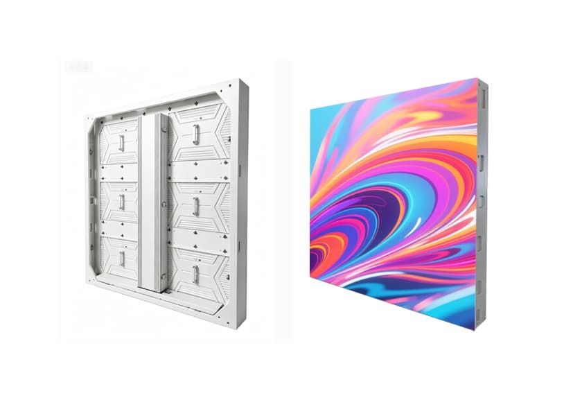 OU-G Series Outdoor LED Cabinet Layout Diagram