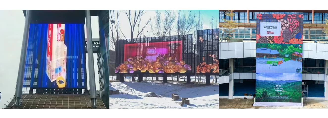 Wall-Mounted LED Grille Screen Installation Method