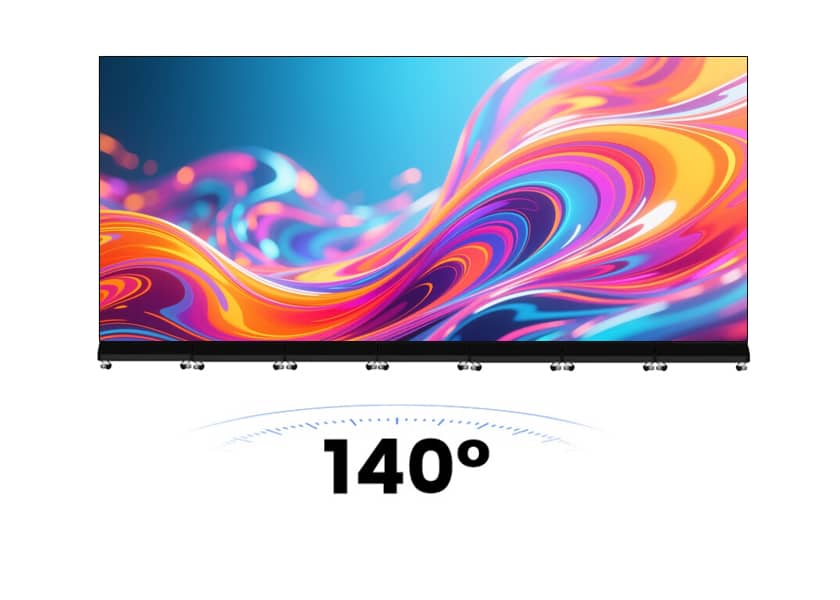 Wide Viewing Angle 140° - LED Poster Display
