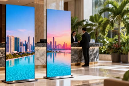 4K Ultra HD LED Display - Shopping Mall Application