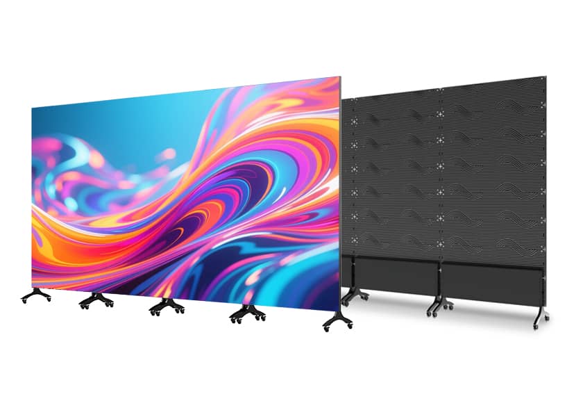 Seamless LED Video Wall - Multiple Ultra-Thin LED Posters Combined