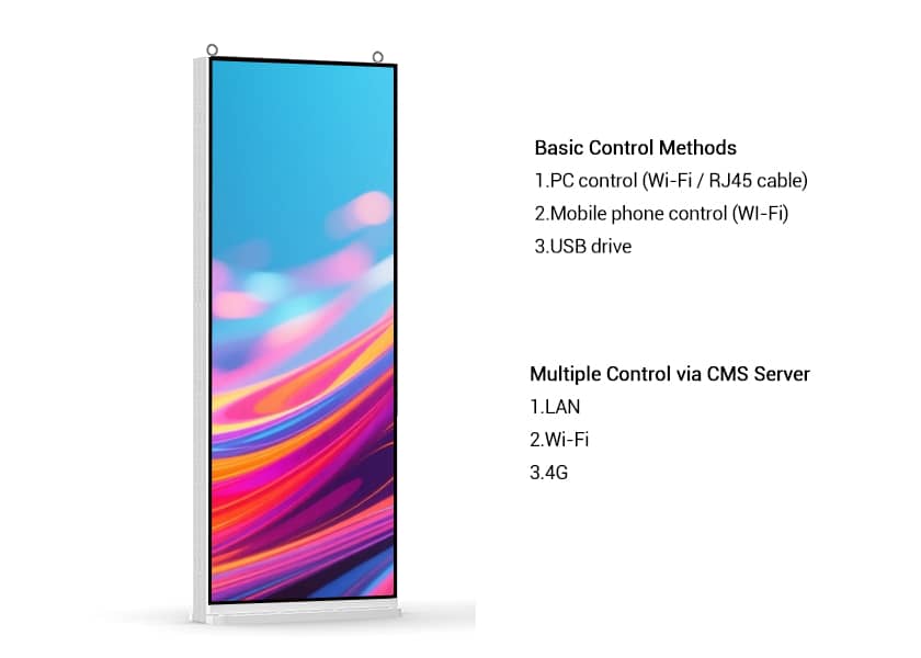 Smart Cloud Control - Remote Management for Outdoor Digital Signage