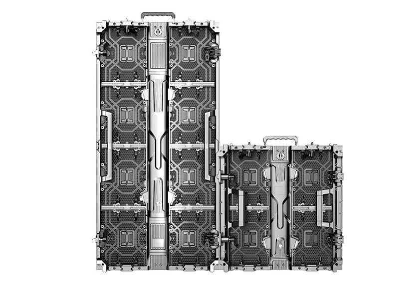 RE-A Series rental LED display front maintenance access easy service