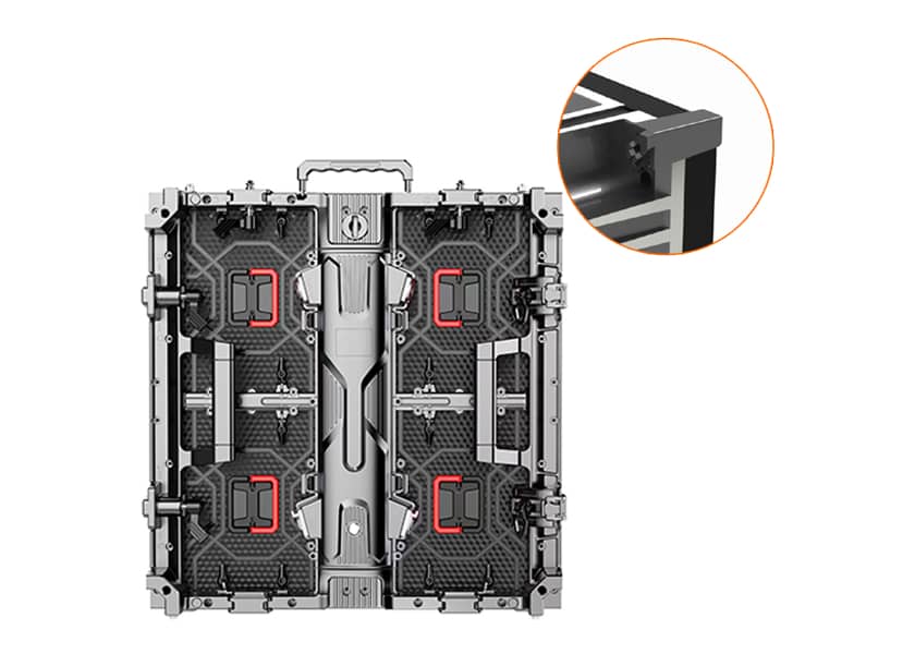 Anti-Collision Rental LED Display - Corner Protection