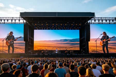 RE-E Series Rental LED Display - Indoor Event Application