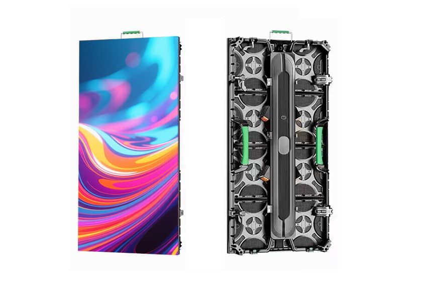 RE-D Series rental LED display front maintenance access quick service