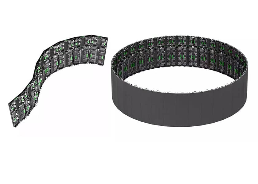 RE-E Series Rental LED Display - 90-Degree Right Angle Splicing