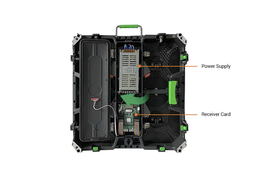 RE-E Series Rental LED Display - Corner Protection Design