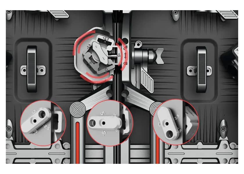 RE-E Series Rental LED Display - 90-Degree Right Angle Splicing