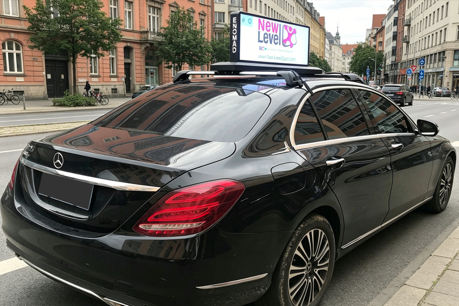 Fleet management taxi screen