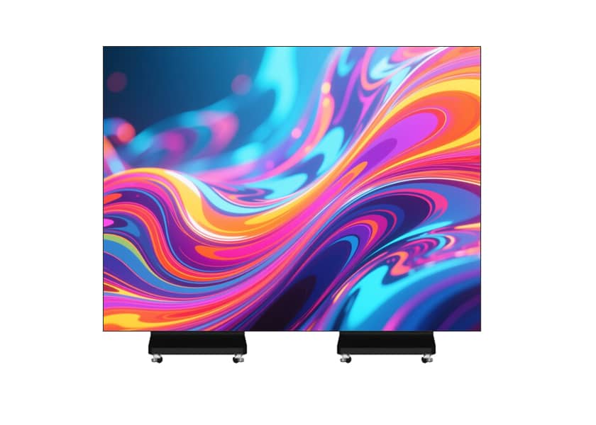 PO-B Series LED poster magnetic edging quick installation seamless splicing