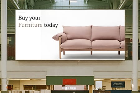 IN-B Series Indoor LED Screen - Lobby Digital Signage