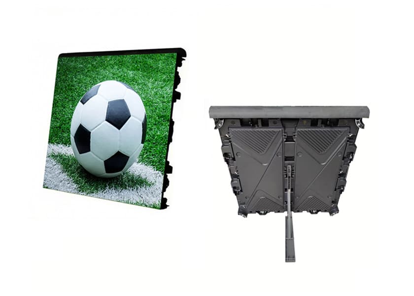 OU-D Series lightweight outdoor LED display 27kg die-cast aluminum