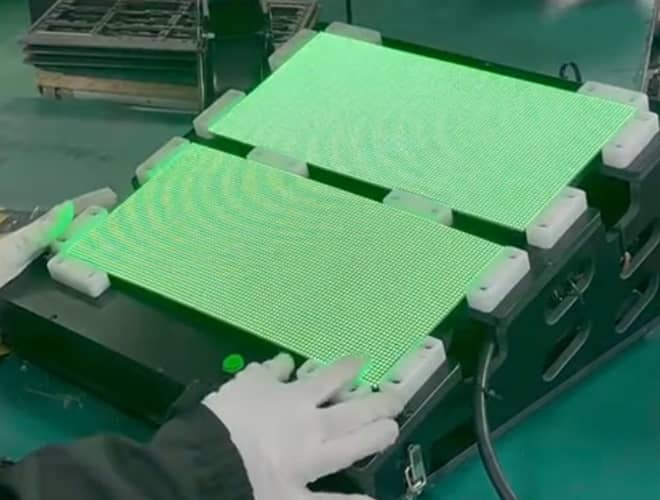 Первая проверка освещения
